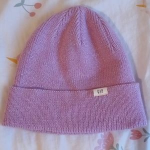 GAP Kids Sparkle Lavender Beanie Purple
